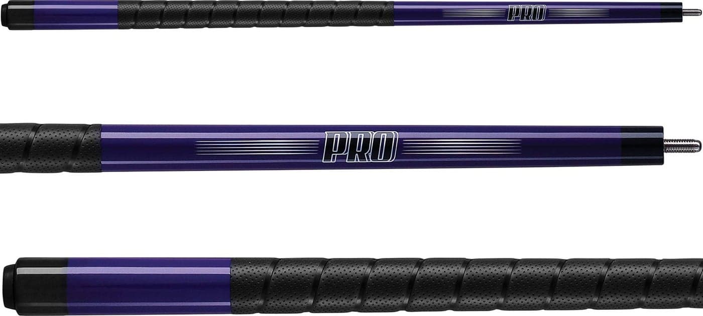 Viper by GLD Products Revolution Sure Grip Pro 58 2Piece BilliardPool Cue Metallic Purple 19 Ounce 50070219