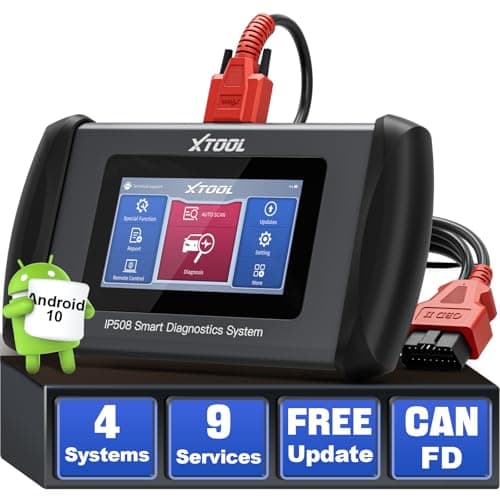 OBD2 Scanner XTOOL IP508 Scan Tool with 9 Reset Services OilBMS Reset Throttle Code Reader for Cars and Trucks Diagnostics Scanner for ABS Bleed Injector Coding EPB Engine Lifetime Update