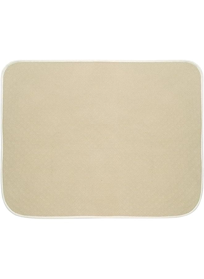 Interdesign iDry Bath Mat, 18 Inch x 24 Inch Size, Wheat