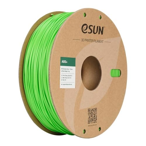 eSUN ABS Filament 175mm 3D Printer Filament ABS Plus Dimensional Accuracy 005mm 1KG Spool 22 LBS 3D Printing Filament for 3D Printers Peak Green