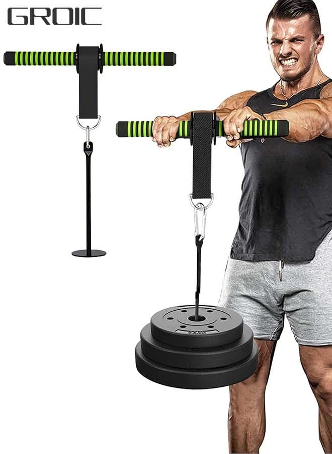 Forearm Blaster & Wrist Roller – Arm Strength Trainer with Anti-Slip Handle