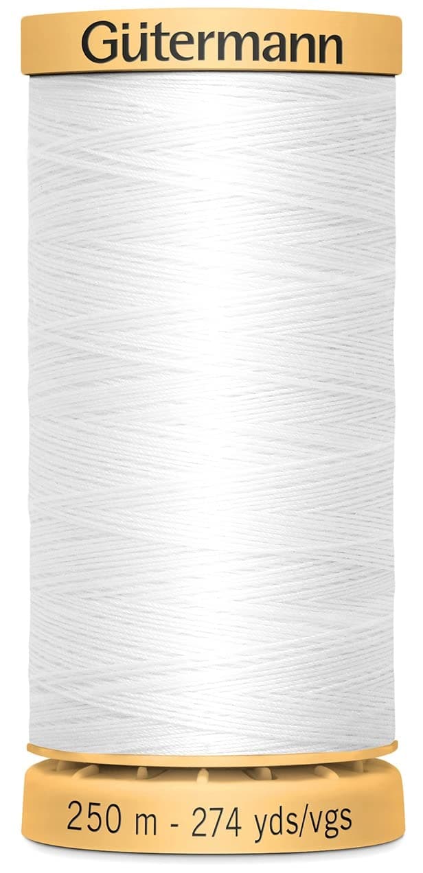 Natural Cotton Thread 273 YardsWhite