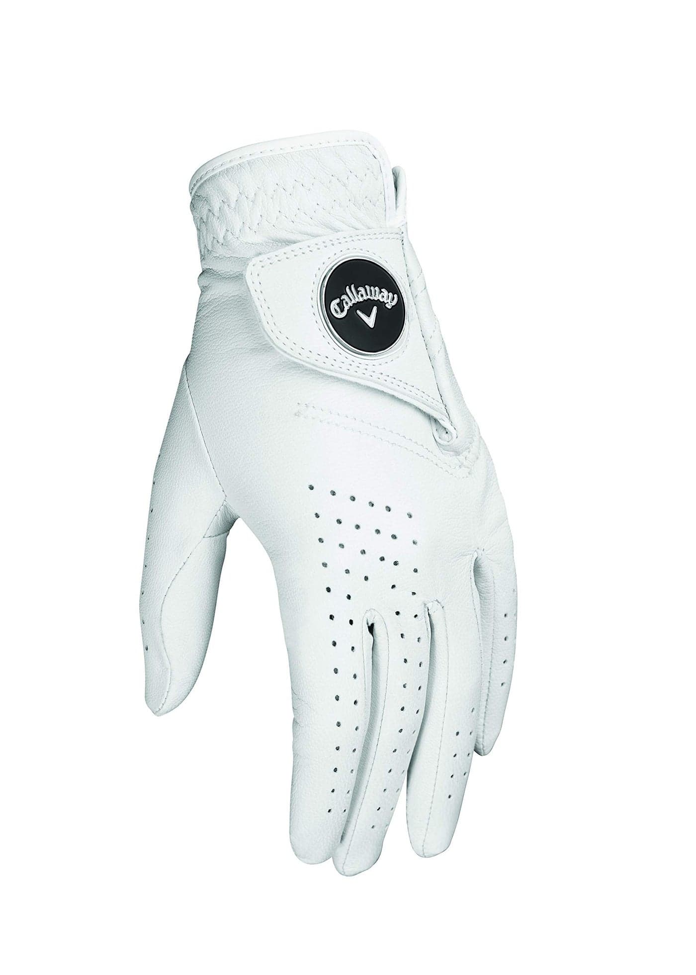 Callaway Golf Dawn Patrol Glove (Worn on Right Hand, White 2019, Medium/Large, Standard)