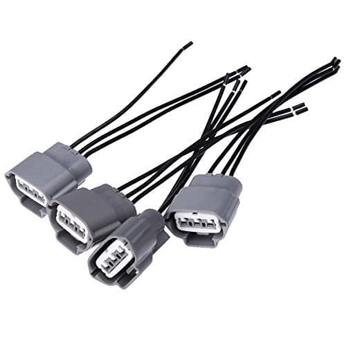 Hoypeyfiy 4pcs Ignition Coil Pack Wiring Harness Connector Replacement for Nissan Altima 20072015 for Sentra 20002012 Replace J48817102 J48817102645787