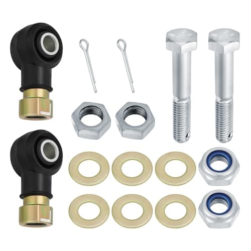 JAVIK Outer Tie Rod End 2 Set for Polaris RZR 570 800 900 Ranger 400 425 500 570 700 800 900 1000 ACE 325 570 900 Brutus HD GEM E2/E4/E6 EM1400