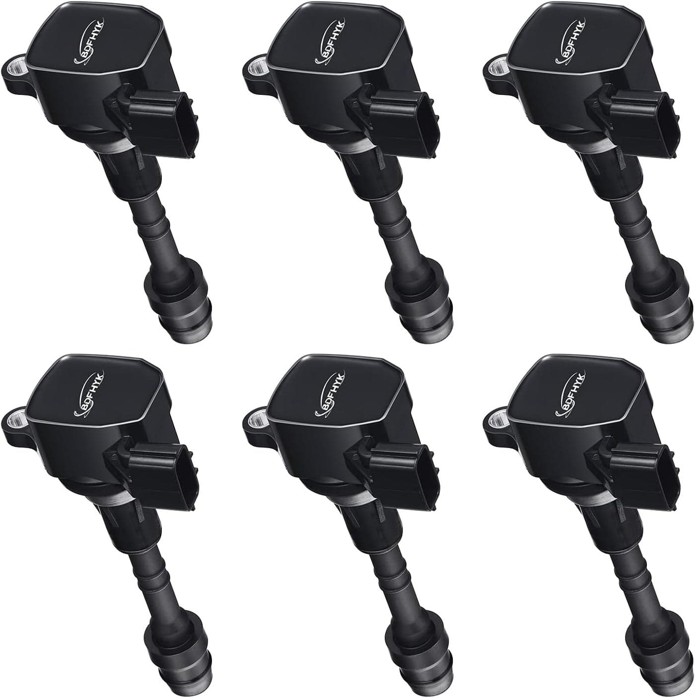 BDFHYK Ignition Coil Pack Set of 6 for Nissan 350Z & Infiniti FX35, G35, M35