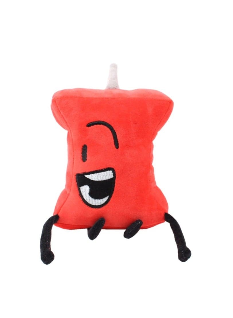 Battle For Dream Island Stuffed Plush Toys Dolls Kids, Cute Soft Leafy Teardrop Firey Bubble Stuffed Plush Pillow For Child Fan Gifts 20cm