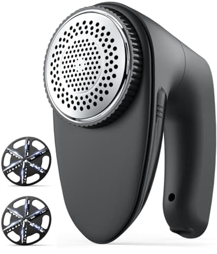 Bymore Fabric Shaver, Lint Shaver for Clothing Furniture Shaver, Sweater Defuzzer Pill Remover Shaver, Lint Remover for Clothing Fuzz-Black