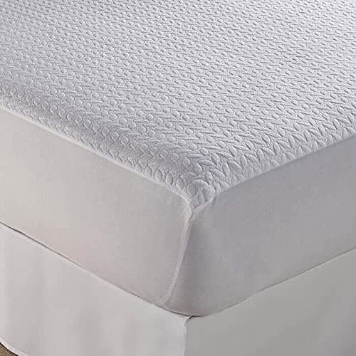 PumPum Premium Cotton Water Resistant Mattress Protector -White (78"x36") Single Size