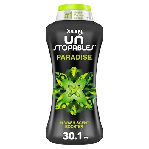 Downy Unstopables In Wash Scent Booster Beads, Paradise Scent, 30.1 oz, Laundry Beads for Odor Protection, Downy Scent Booster Beads, Laundry Scent Boosters