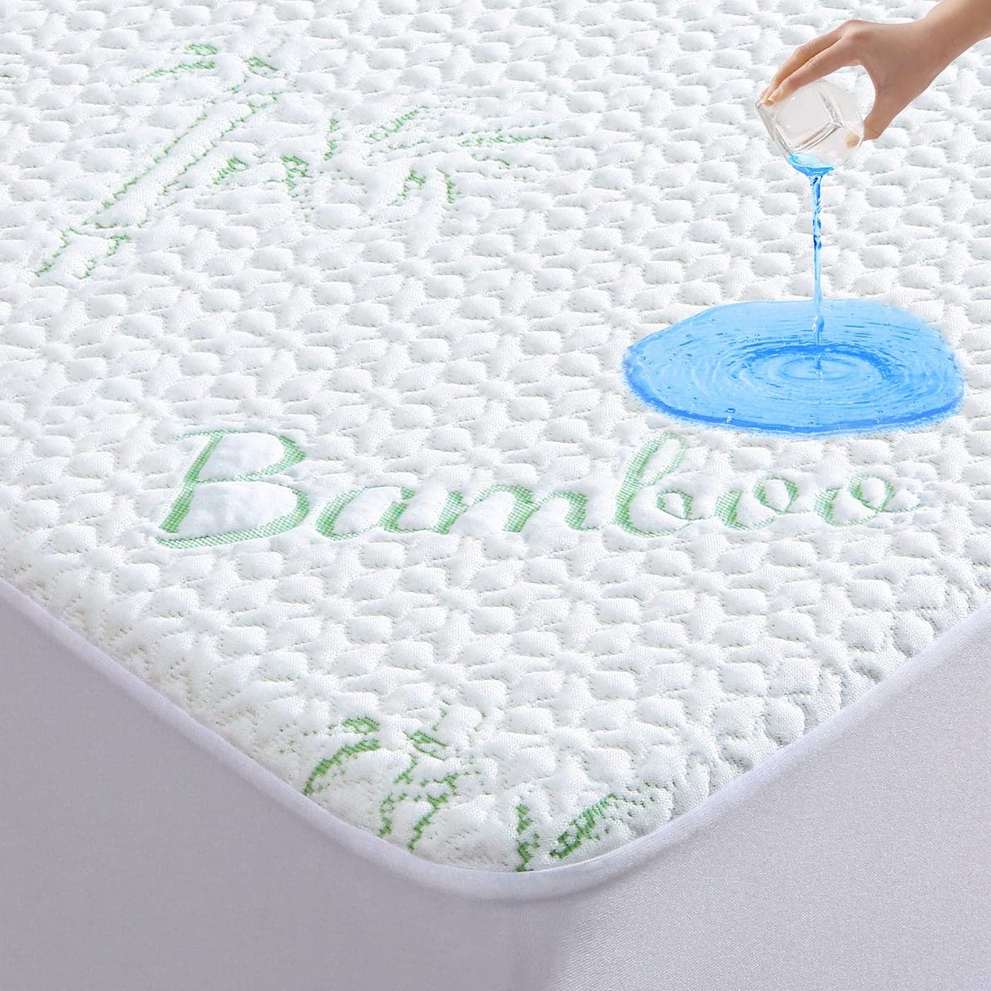 GOONIK California King Mattress Protector Breathable Bamboo Viscose Waterproof Cal King Mattress Pad Cover with 618 inches Deep Pocket