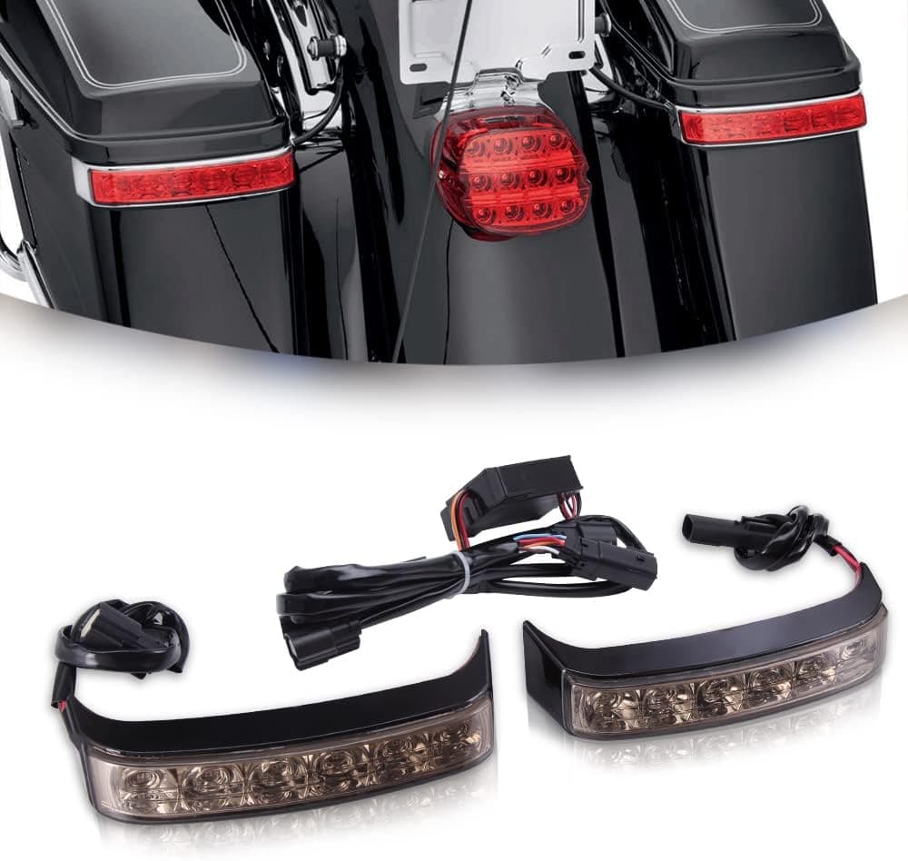DREAMIZER Electra Glo LED Saddlebag Brake Tail Light for Touring 2014-2020