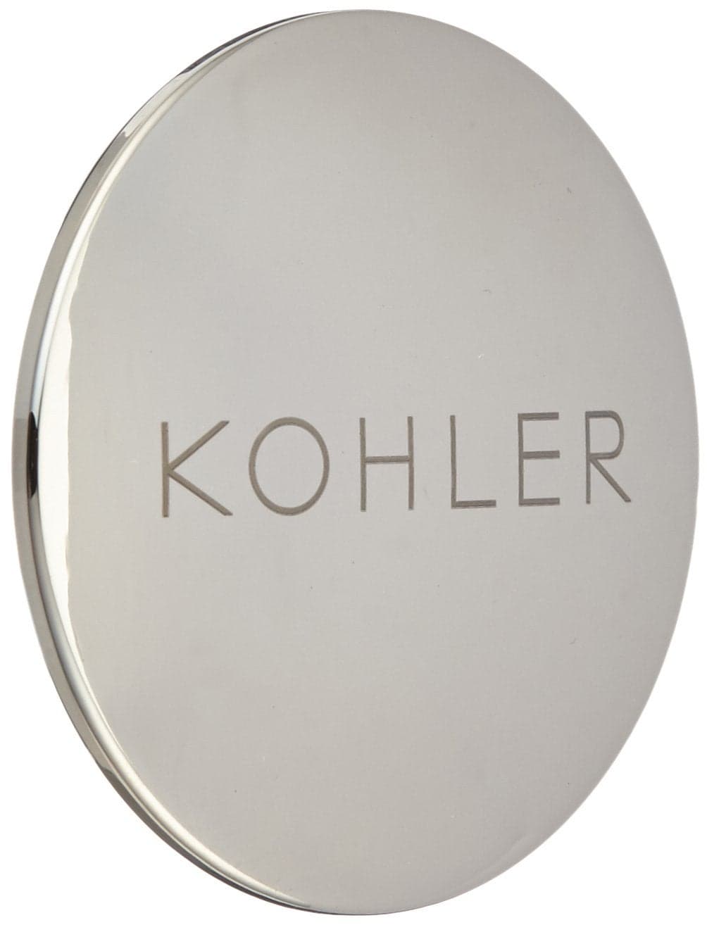 KOHLER Overflow Cap for Iron Plains Bathroom Sinks Vibrant Polished Nickel