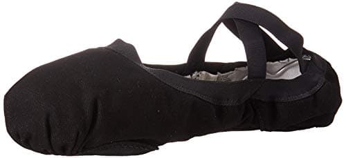 Bloch Women's Pro Elastic, Black, 3.5