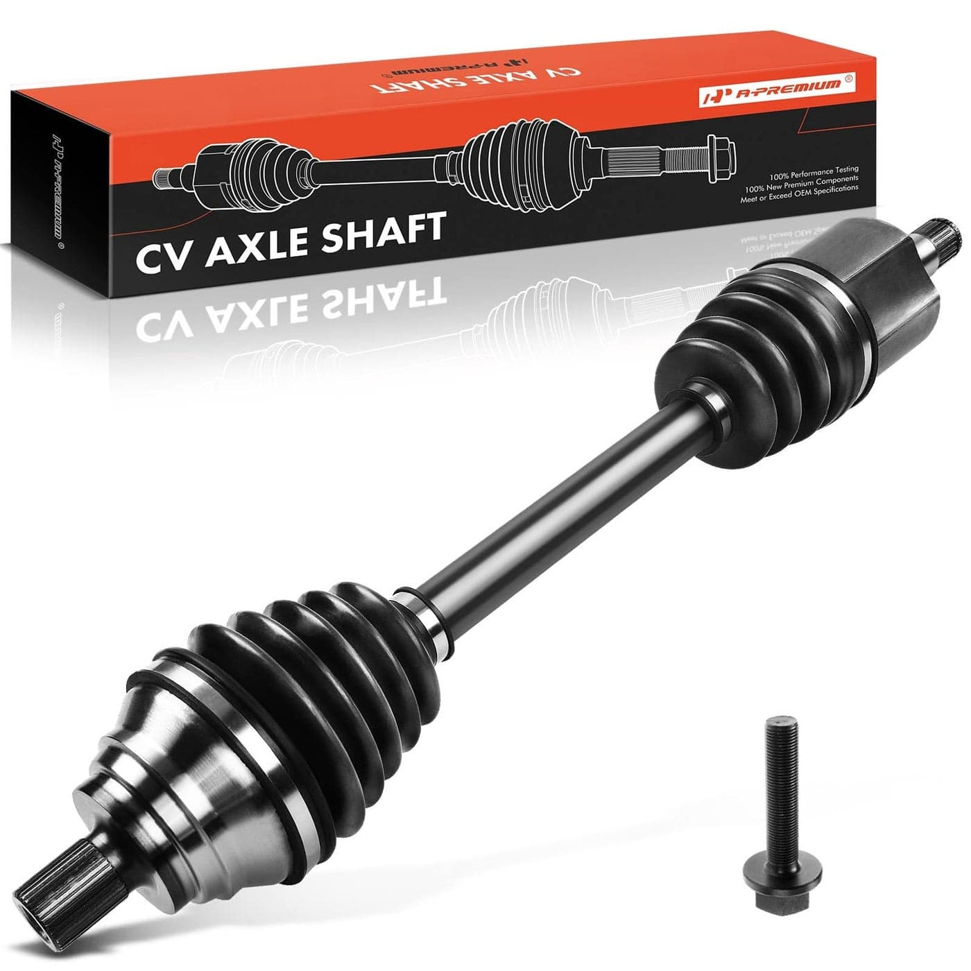 APremium CV Axle Shaft Assembly Compatible with Volkswagen Beetle 20122014 Passat 20122014 L5 25L Automatic Transmission Front Left Driver Side Replace 561407271AE
