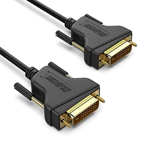 BENFEI DVI to DVI 10 Feet Cable 2K@60Hz Dual Link, DVI-D to DVI-D Cable