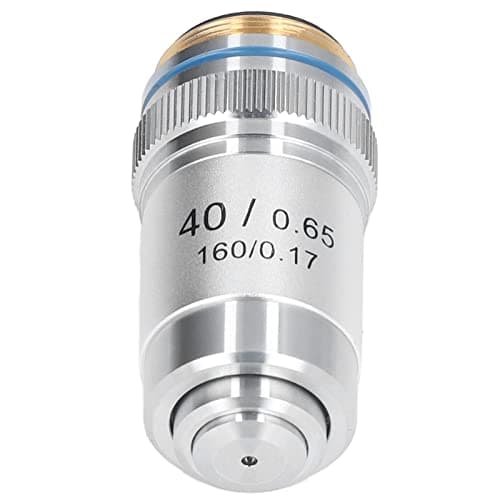 Achromatic Microscope Objective 40X Magnification Lens Biological Microscope Lens Replacement 20.2mm Interface Standard RMS