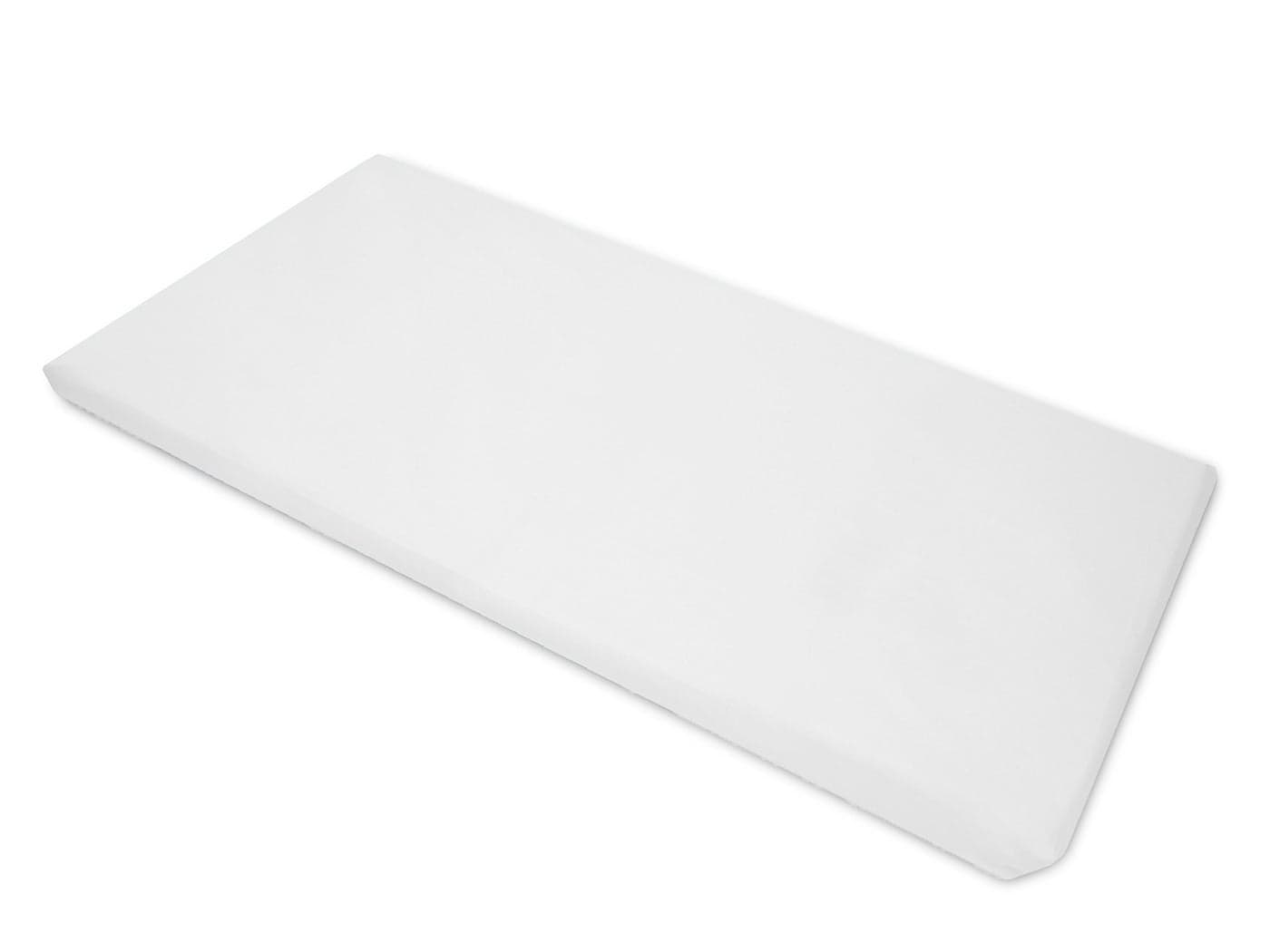American Baby Company 100 Cotton Percale Fitted Nap Mat Sheet with Elastic Corners 24 x 48 x 4 Soft Breathable Rest Mat Sheet or Nap Mat Cover for Daycare Kindergarten Preschool White