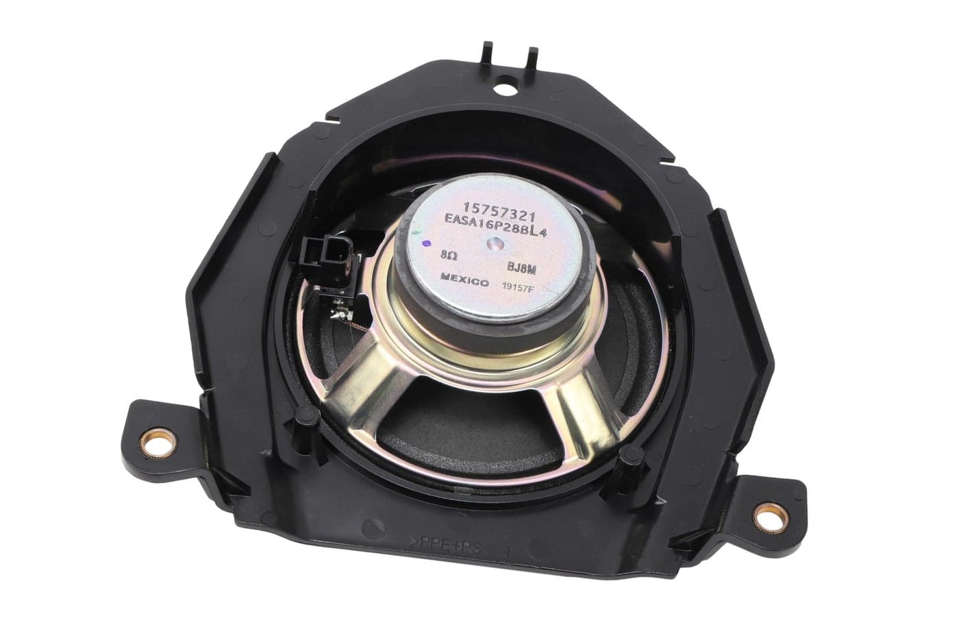 GM Parts 15757321 Rear Driver Side Door Radio Speaker , Black