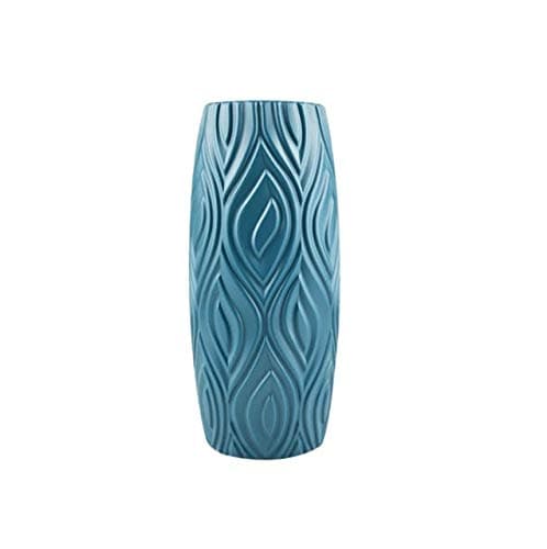 D MARK Unbreakable Flower Vase Simulation Glaze Plastic Vases for Home Decor Light Weight Plastic Multicolour