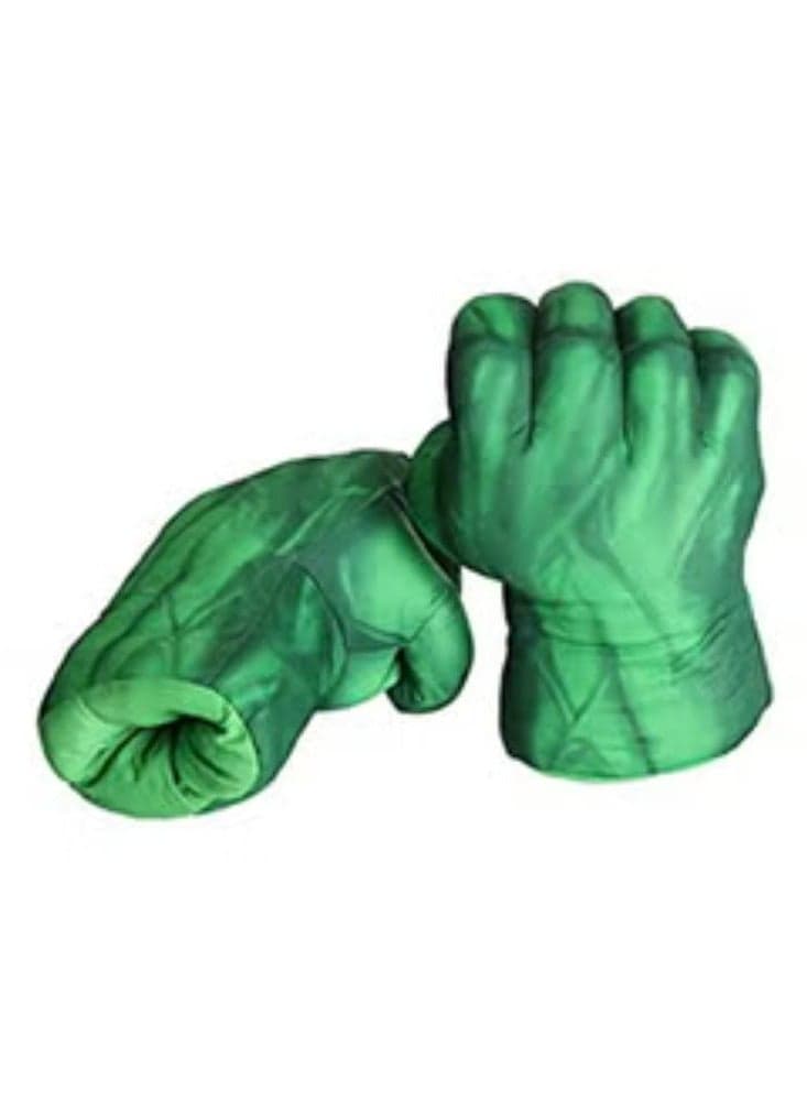 2-Piece Plush Hulk Gloves Set