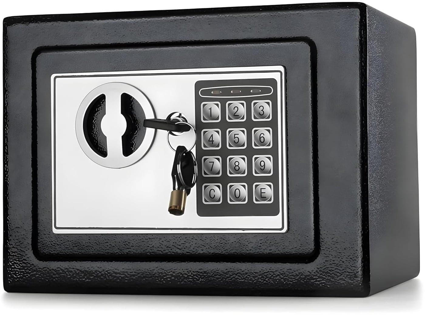 RHKSD Safe Box Digital Electronic Security Keypad Mini Small Safes Lock Box for Home Office Travel Business Use Multicolour