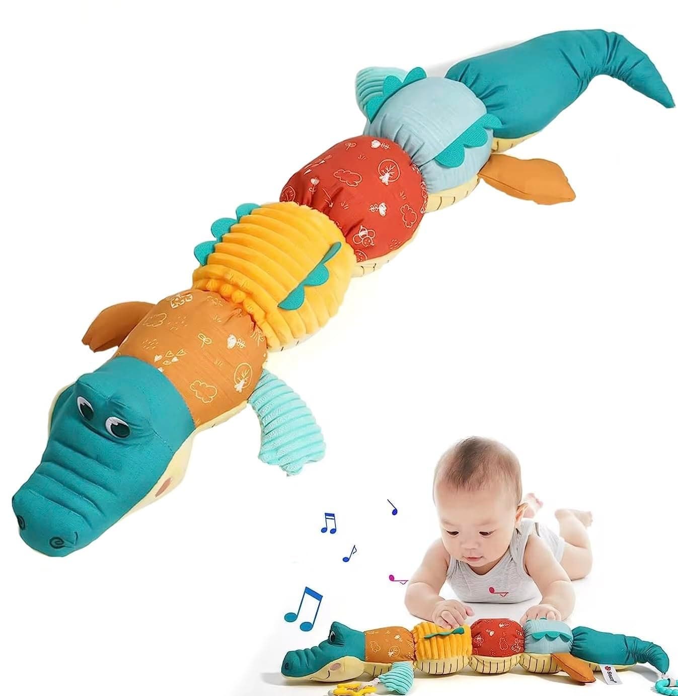 Jinglers Everything in One Toy | Musical Baby Toys for 6 to 12 Months to Stimulate Baby's Senses | Fine Motor Skills Development | Tummy Time Toys for 6 Month Old Baby Boy | Toys for 6+ Month Old Baby | New Born Baby Essentials | 6 Months Baby Toys Early Learning | Gift for Infants & Newborn