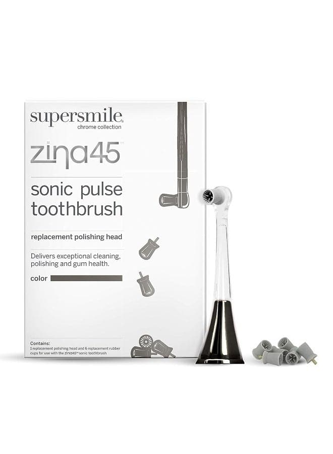 Supersmile Zina45 Replacement Polishing Head for Sonic Pulse Toothbrush