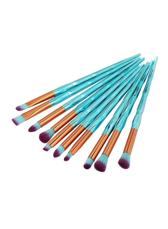 10-Piece Makeup Brush Set