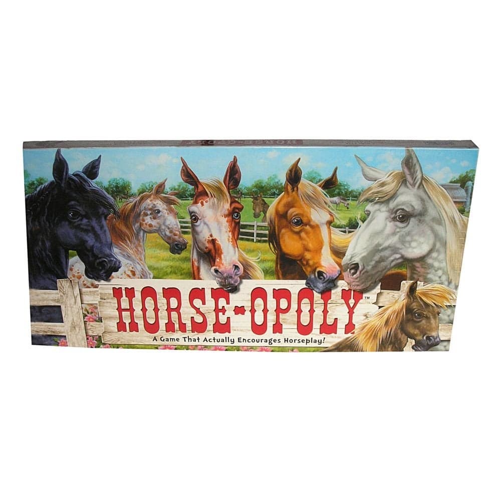 Late for the Sky HorseOpoly Board Game by Late For The Sky