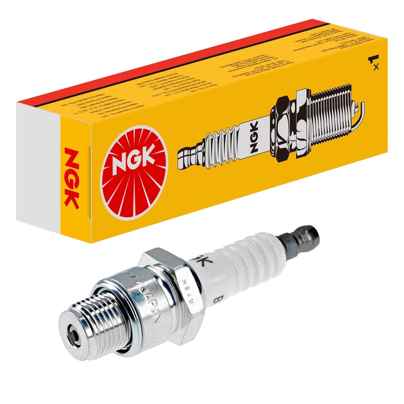 NGK BU8H Standard Spark Plug One Size