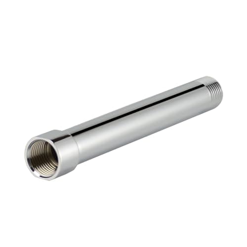 Purelux Shower Arm Extension, 6 inches Shower Head Extender Water Outlet Lowers Existing Shower Head, Chrome Finish Made of Solid Stainless Steel