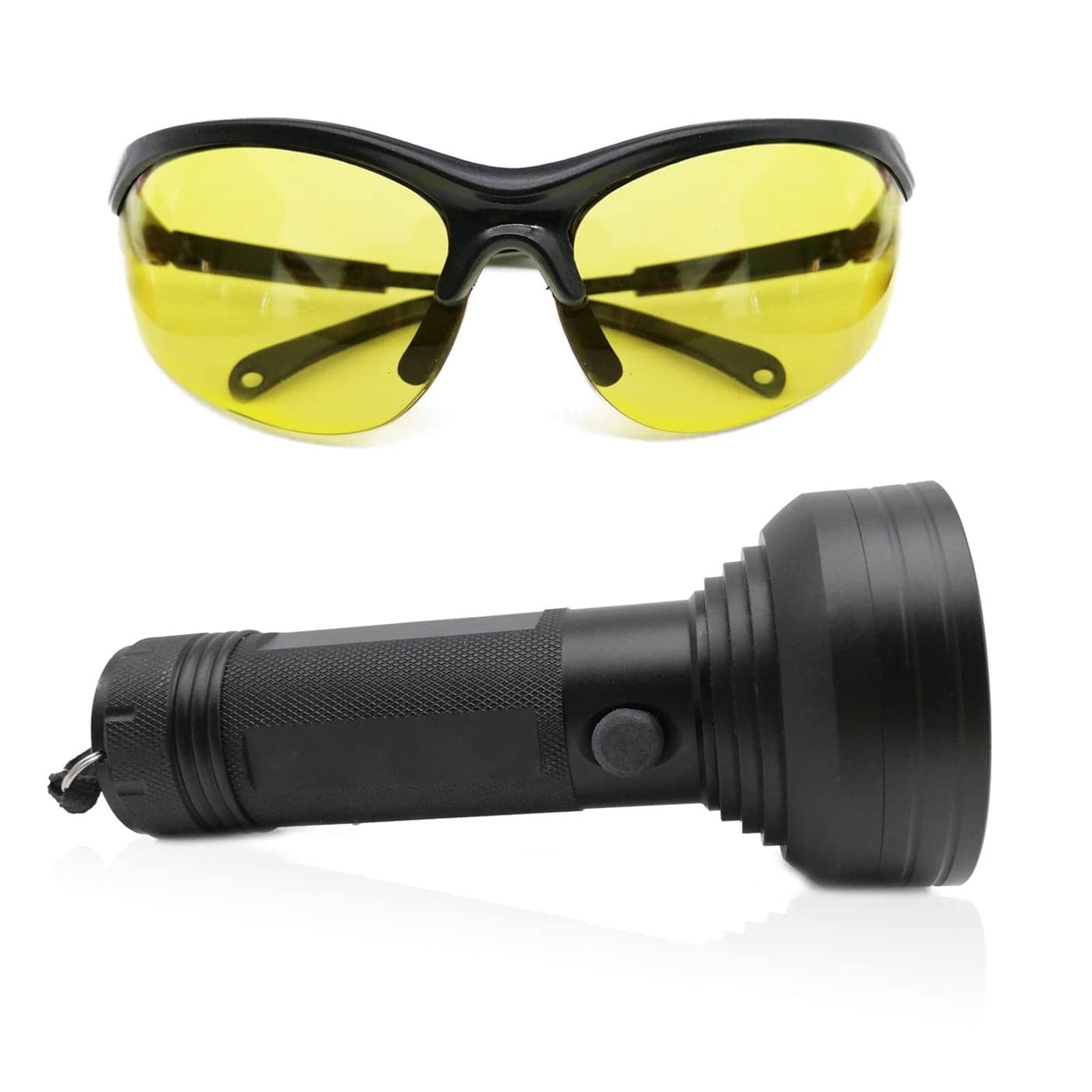 AC UV Oil Dye Leak Detection Kit Includes Pro 68 LED Flashlight with UV Protective Glasses Auto Air Conditioner Leak Detector Tool Flashlight Car Oil AC Dye Leak Test Pro Detection Kit