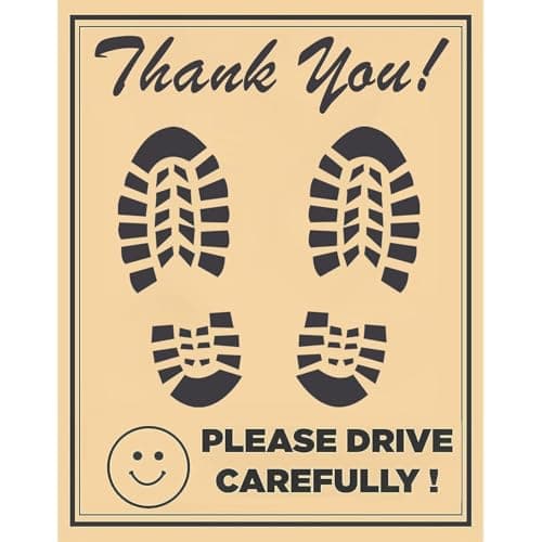Sorax Car Compatible Disposable Paper Foot Mat, Universal Size, Brown (Pack of 500)