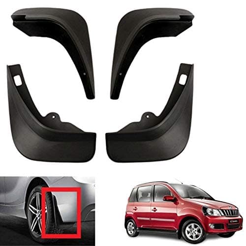 Cabix Car Mud Flap Tyre Flap, for Mahindra Quanto (Not Box Shape)