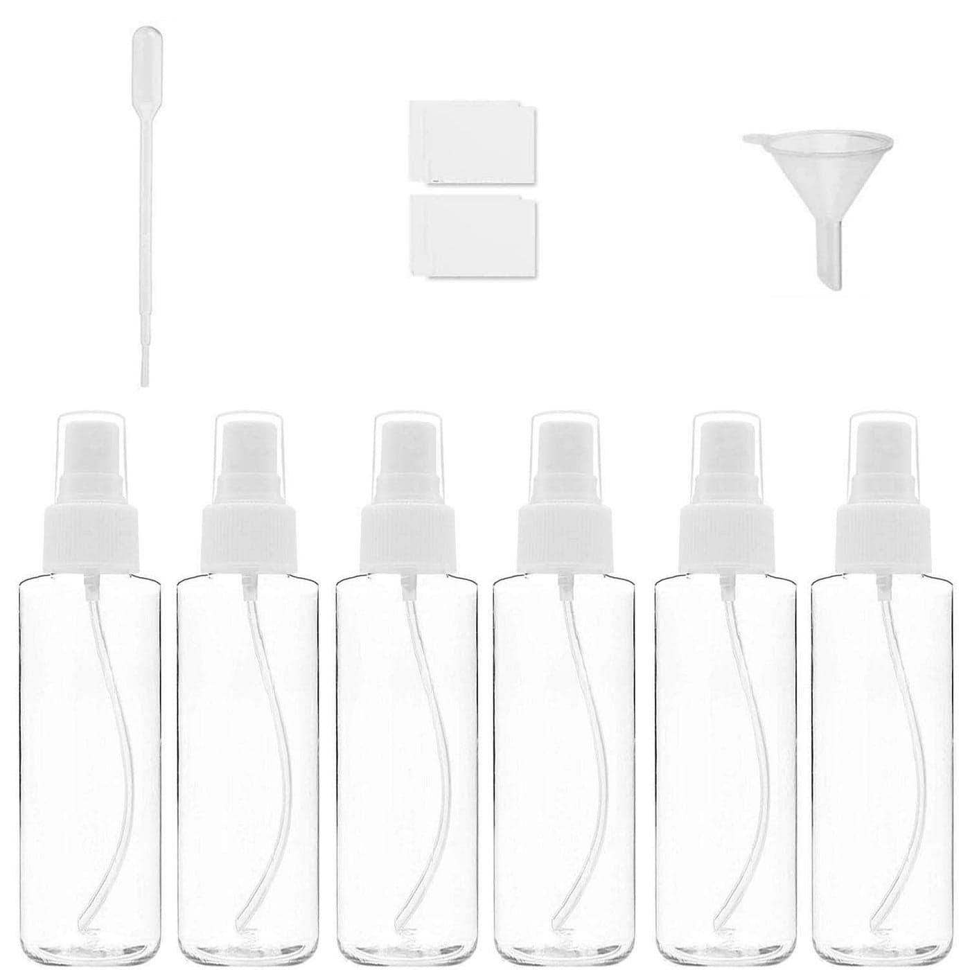 DIY Crafts 54 Boottle Pack Kit ClearTransparent 30ml Empty Transparent Plastic Fine Mist Spray Bottle Fine Mist54 Boottle Pack Kit ClearTransparent