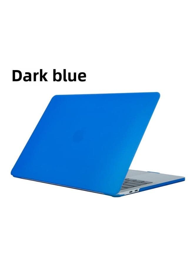 For MacBook Air15 Laptop Protective Case For Apple Pro13/16 Matte Protective Case Cross Border-Color:Dark Blue-Applicable Model:Pro16 A2141