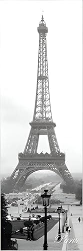 BUY ART FOR LESS Officially Licensed Paris Eiffel Tower 1925 Art Poster - 36 x 12 Inch - Decorative Print - Poster Paper - Ready to Frame
