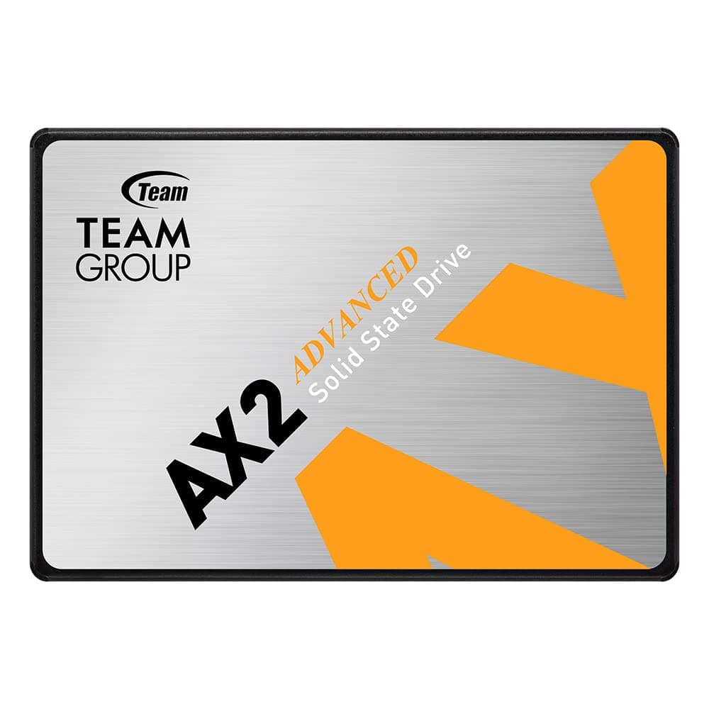 TEAMGROUP AX2 1TB 3D NAND TLC 2.5 Inch SATA III Internal Solid State Drive SSD (Read Speed up to 540 MB/s) Compatible with Laptop & PC Desktop T253A3001T0C101