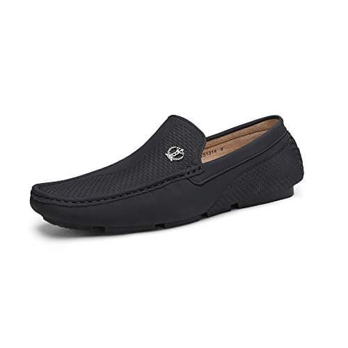 Bruno Marc Mens Penny Loafers Moccasins Shoes,Size 10.5,Black,3251314