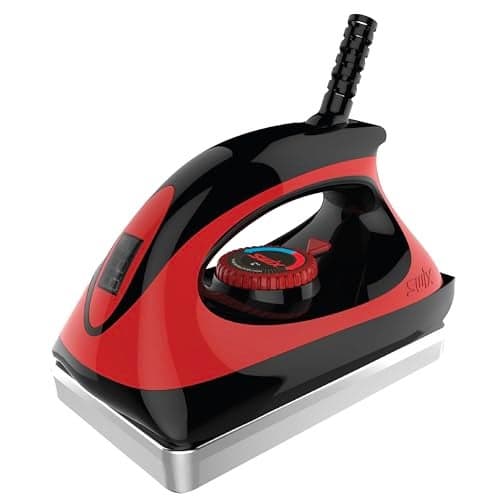 Swix DIGITAL Ski & Snowboard Wax IRON - Red - 18mm Base Plate - Adjustable Temperature for all waxes