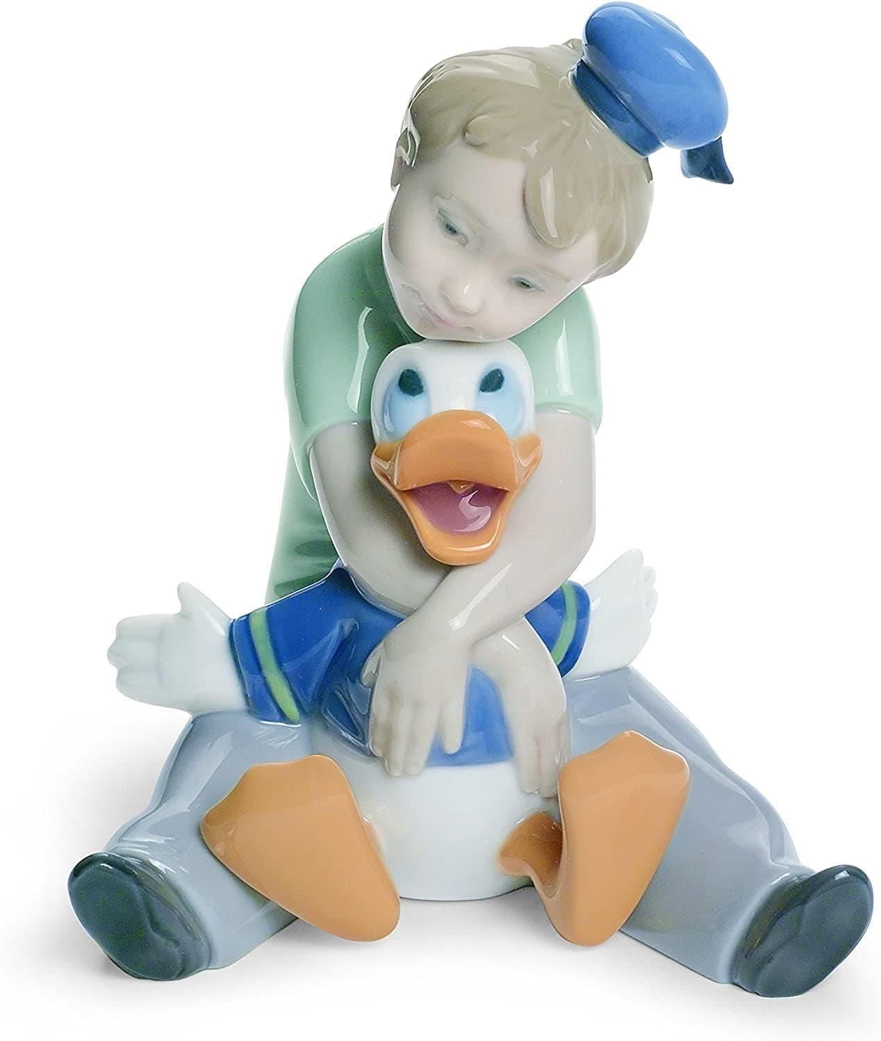 NAO Daydreaming with Donald Porcelain Donald Duck Disney Figure