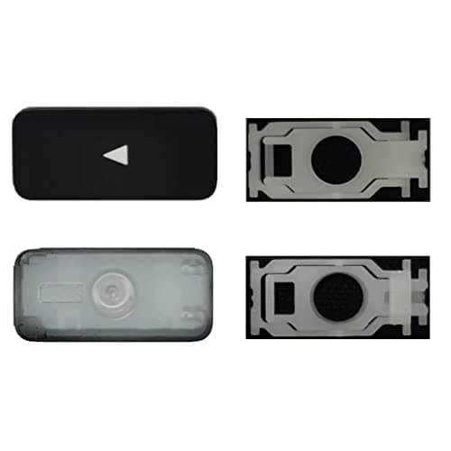 Replacement Left Arrow Keycap Key Scissor Clip Hinge Compatible with MacBook Pro/Air Model A2681 A2941 A2779 A2780 A2991 A2992 A2918 M2 M3 Pro/Max 2022-2023 Replace Left Arrow Keycap (Black)