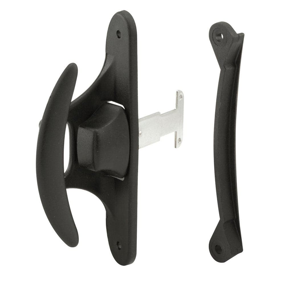 PrimeLine A 215 4316 In Black Plastic Sliding Screen Door Handle fits Bay Mills Doors Single Pack