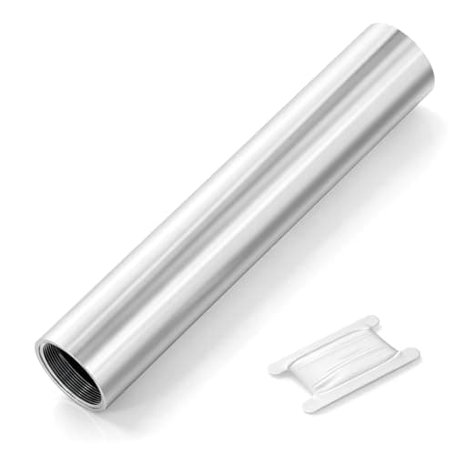 TAISHER 1PCS Stainless Steel Pipe Fittings 114 NPT Female x 114 NPT Female Threaded 10 Length Nipple Cast Pipe