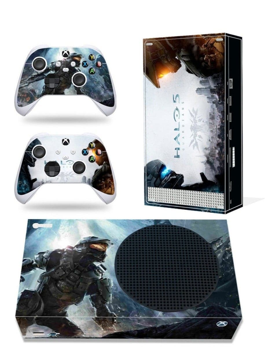 XBOX SERIES S Console Controller Skins Set, Skin Wrap Decal Sticker XBOX Series S, Protective Film Sticker for XBOX S HALO ,XBOX Series S Sticker, Vinyl Cover Sticker