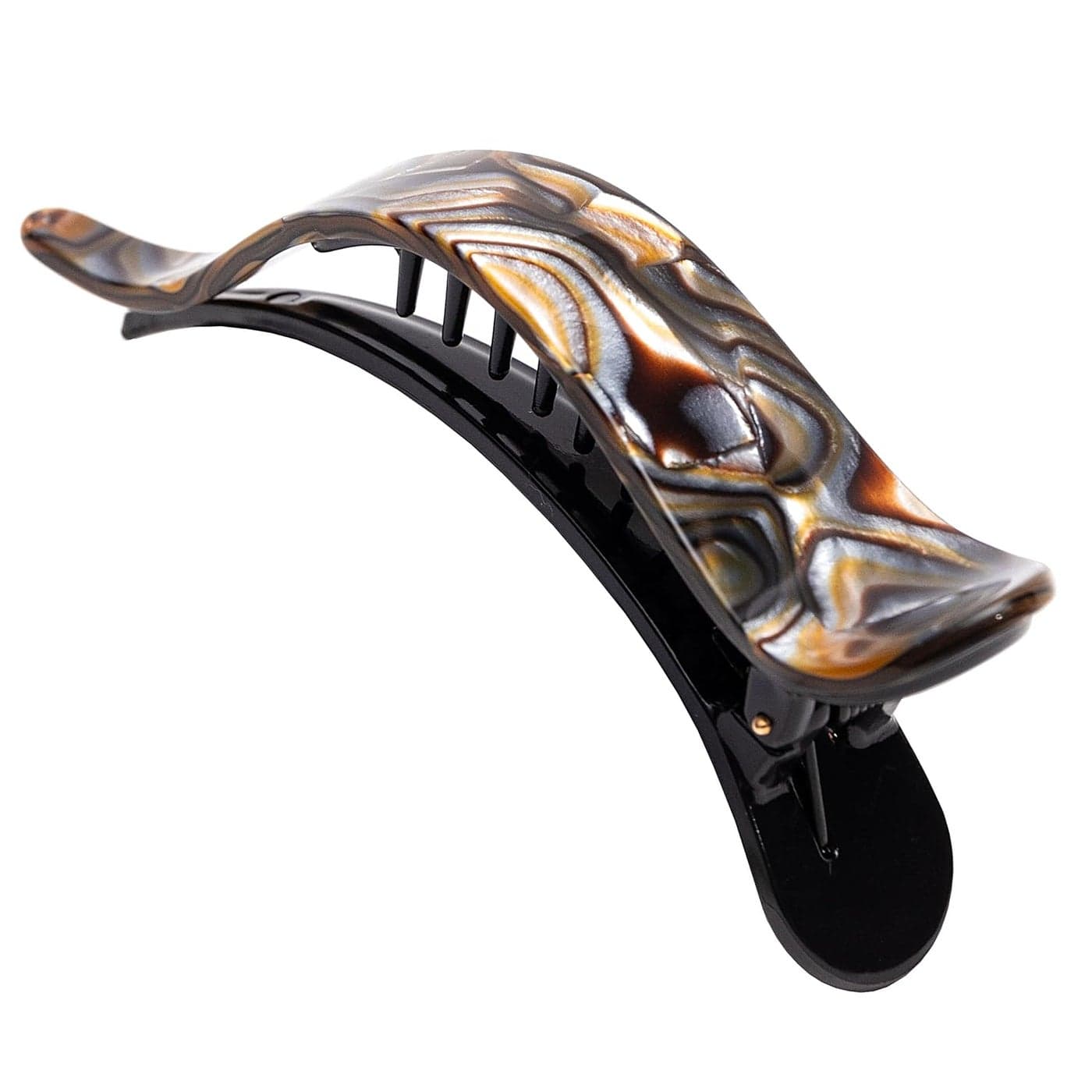 Camila Paris CP2509 French Hair Clip for Women Alligator Clip Duckbill Girls Hair Claw Clips Jaw Fashion Durable and Styling Hair Accessories for Women Strong Hold No Slip Grip Made in France