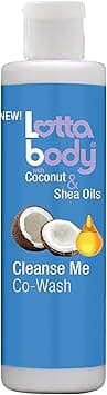 Lottabody Cleanse Me Co Wash with Coconut Shea Oils 300 ml No Sulfates No Parabens