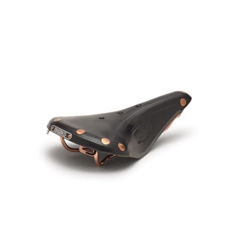 Brooks England B17 Special, Handmade Leather Bike Saddle With Hand-hammered Copper Rivets, Black, One Size