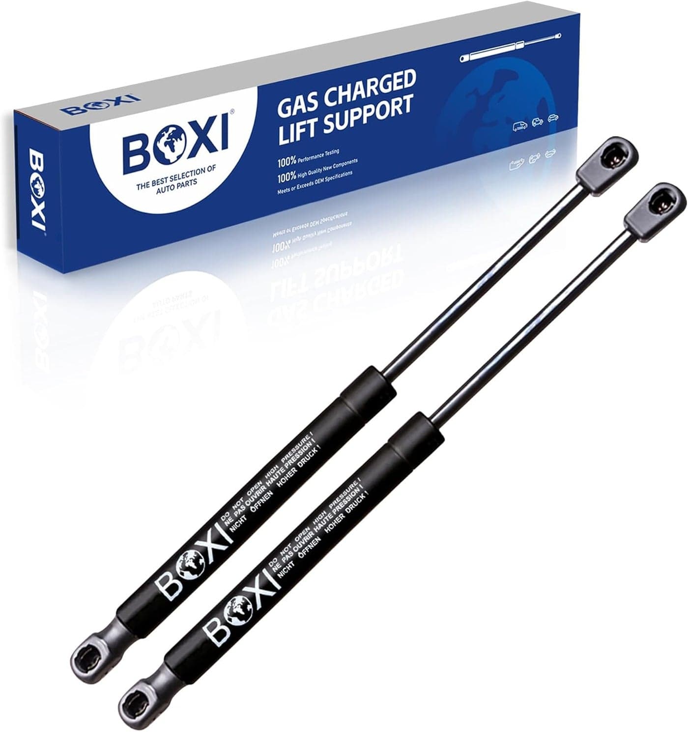 BOXI 2pcs Gas Charged Trunk Lift Supports for Scion FR-S, Subaru BRZ, Toyota 86